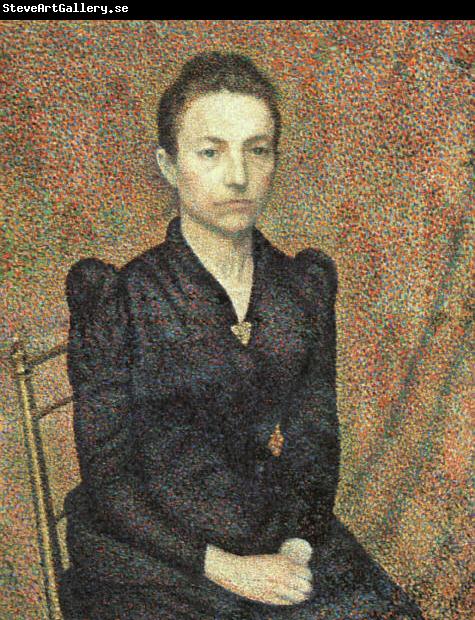 Georges Lemmen Portrait of Sister